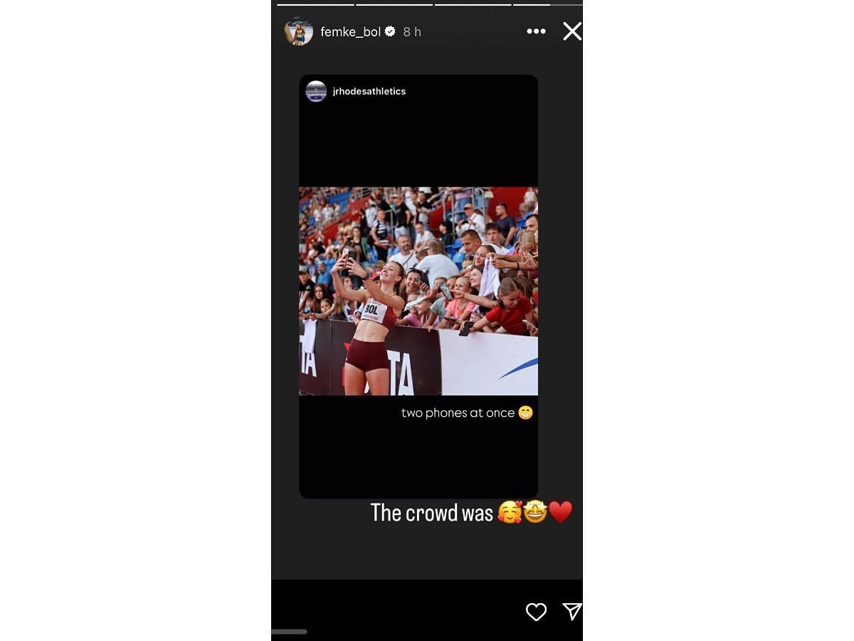 Bol’s Instagram stories